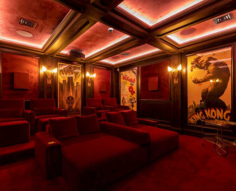 Red Cinema Room preview image
